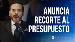De la Espriella announces 13.8 trillion peso cut in government spending
