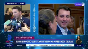 El Ministro de educación defendió el salario docente de Mendoza