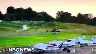 New video shows aircraft collision