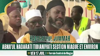 HADRATUL JUMMAH ABNAU NIAGUE SECTION AND SURROUNDING AREAS FRIDAY, JULY 17, 2026, AT THE NIA CENT...