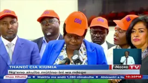 RUTO, RIGATHI KŨRĨRĨMBŨRA #THANDĨCIAKIUMIA