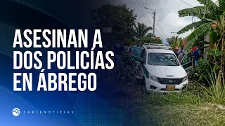 ELN, primary suspect in the murder of two police officers in Ábrego, Norte de Santander