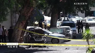 Explosionen in Damaskus während Macron-Besuch - mehrere Verletzte