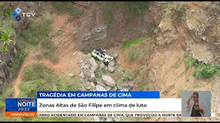 Zonas Altas de São Filipe em clima de luto