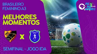 HIGHLIGHTS: PLANALTO-GO 2-0 REALIDADE JOVEM | BRAZILIAN WOMEN'S CHAMPIONSHIP A3 | SEMIFINAL - FIR...