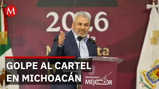 Arrest of over a dozen criminals reveals cartel's reaction capacity in Michoacán