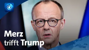 Nahost, Ukraine, Zölle: Darüber sprechen Merz und Trump in Washington