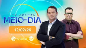 TV Jornal Meio-Dia, ao vivo, com Thiago Raposo | 12.02.26