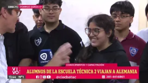 ALUMNOS DE LA ESCUELA TÉCNICA 2 VIAJAN A ALEMANIA