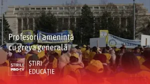 Profesorii amenință cu greva generală și iau în calcul boicotarea examenelor