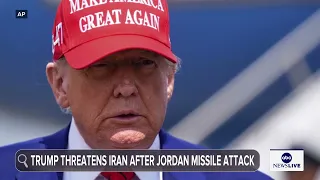 President Trump says U.S. will hit Iran 'hard' following Jordan missile attack