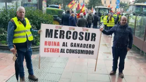 Miles de agricultores se manifiestan en Madrid contra la política agrícola de la UE