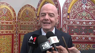 FIFA President Gianni Infantino's statement following the royal reception