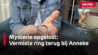 Mystery solved: missing engagement ring returned to Anneke