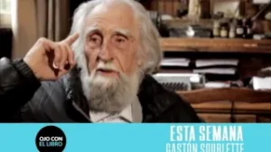 Esta semana en Ojo Con El Libro: Gastón Soublette