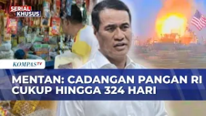 Di Tengah Ancaman Geopolitik dan Kekeringan, Mentan Sebut Stok Pangan Indonesia Cukup 324 Hari