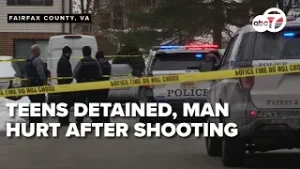 2 teens detained after shooting at Fairfax County home leaves man critically hurt