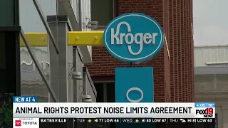 Animal rights protest noise limits agreement