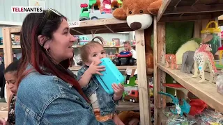 HUGE CROWDS FOR THE OPENING OF THE NEW REZÉ THRIFT STORE