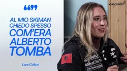 🎙️LARA COLTURI exclusive: "If I were 10 years old, I'd have a picture of Brignone in my room"