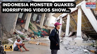 Indonesia Quake Horror Videos | 50+ Deaths, Destruction & Mayhem | Shocking Aftermath Scenes On Cam