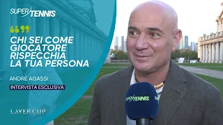 Exclusive interview with Andre Agassi on the eve of the Laver Cup