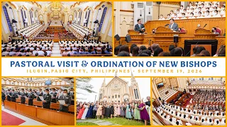 14 HEAD DEACONS ORDAINED AS BISHOPS DURING PASTORAL VISIT IN ILUGIN, PASIG CITY
