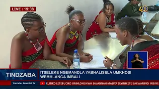 Day 1 Umhlanga Ceremony || Arrival of Imbali at Ludzidzini Royal Residence