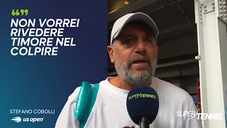 Cobolli's dad after the comeback win over Comesana: “I want to see him play freely” | US Open 2026