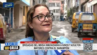 MINSA brigades immunize children and seniors against measles in SJM