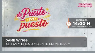 Dame Wings: Wings and Good Vibes in Metepec | From Stand to Stand | 07/29/2026