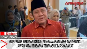 Gubernur Herman Deru :  Pengawasan MBG  Tanggung Jawab Kita Bersama Termasuk Masyarakat
