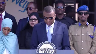 Ra’iisul Wasaare Hamza Abdi Barre,