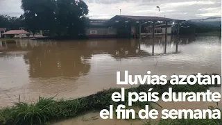 Heavy rains batter Costa Rica throughout the weekend and start of the week