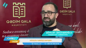 Mütaliə vərdişi dəyişir? | Canlı Yayım