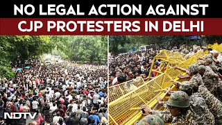 Delhi News | No Legal Action Against CJP Protesters In Delhi, Arrests To Be Reviewed