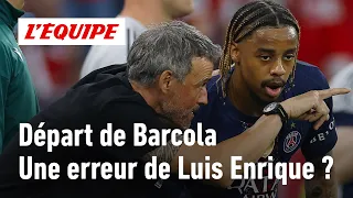 PSG: Is Luis Enrique underestimating the loss of Barcola?