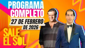 ¡José Emilio Levy da por TERMINADA su relación con El Pirru! | Completo Sale el Sol 27/02/2026