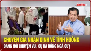 Chuyên gia nhận định về tình huống đang nói chuyện vui, cụ bà bỗng ngã quỵ | Cần Thơ