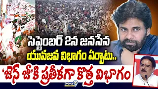 Janasena : సెప్టెంబర్ 2న జనసేన యువజన విభాగం ఏర్పాటు.. ‘జెన్ జీ’కి ప్రతీకగా కొత్త విభాగం