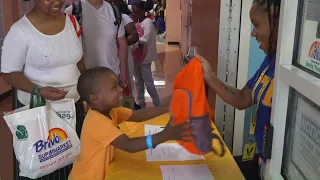 Wilson-Gray YMCA Youth and Family Center in Hartford holds back-to-school bash