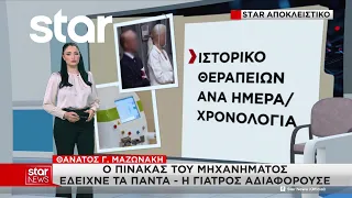 Θάνατος Γ. Μαζωνάκη: Ο πίνακας μηχανήματος έδειχνε τα πάντα - Η γιατρός αδιαφορούσε