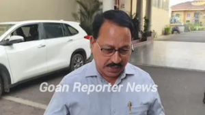 Goan Reporter : Min Subash Phaldesai comments on Protest March to Minister Rane House & other issues