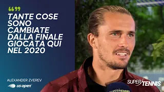 Alexander Zverev reflects on the 2020 US Open final ahead of this year's final