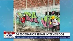 👌🏻 The sports complex marathon kicks off: four sites under construction in Tuluá.