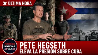 PETE HEGSETH ELEVA PRESIÓN SOBRE CUBA: "Todas las opciones están sobre la mesa, incluidas militares