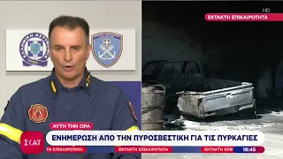Έκτακτη επικαιρότητα: Ενημέρωση από την Πυροσβεστική για τις πυρκαγιές | 30/07/2026