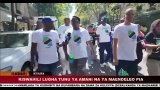 KISWAHILI IS A VALUABLE LANGUAGE OF PEACE AND DEVELOPMENT