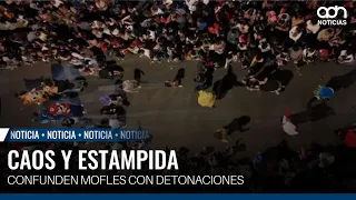 Human stampede breaks out in Irapuato after exhaust backfires mistaken for gunfire