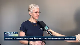 Onda de calor aumenta risco de incêndios e exige cuidados redobrados